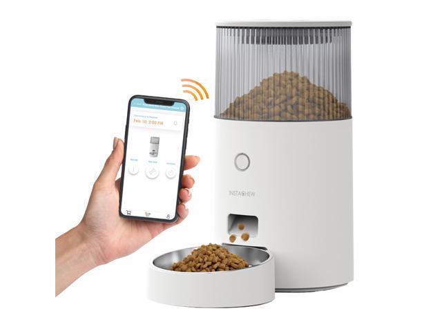 INSTACHEW Purechew Mini Smart Automatic Pet Feeder, App Enabled, Food ...