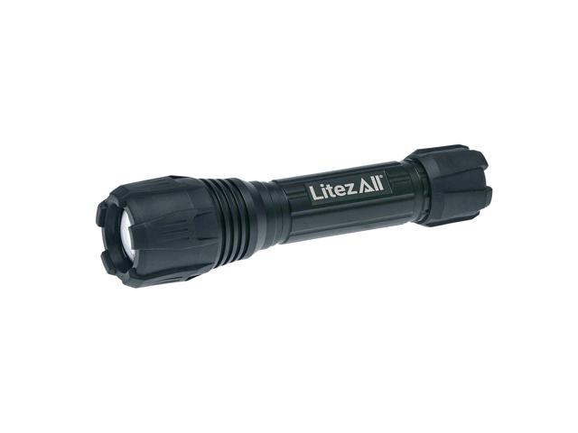 LitezAll Nearly Invincible 1000 Lumen Rechargeable Tactical Flashlight 
