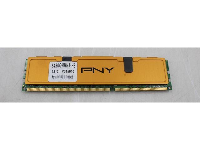 PNY 64B0QHHHJ-HS 2GB DDR3-1333 PC3-10600 Desktop Memory RAM