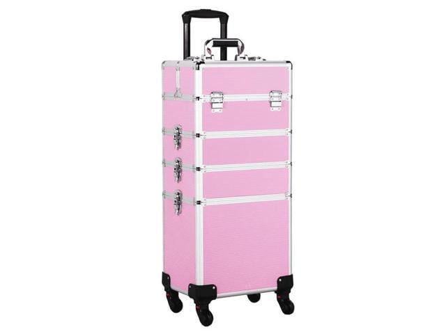 pink make up trolley