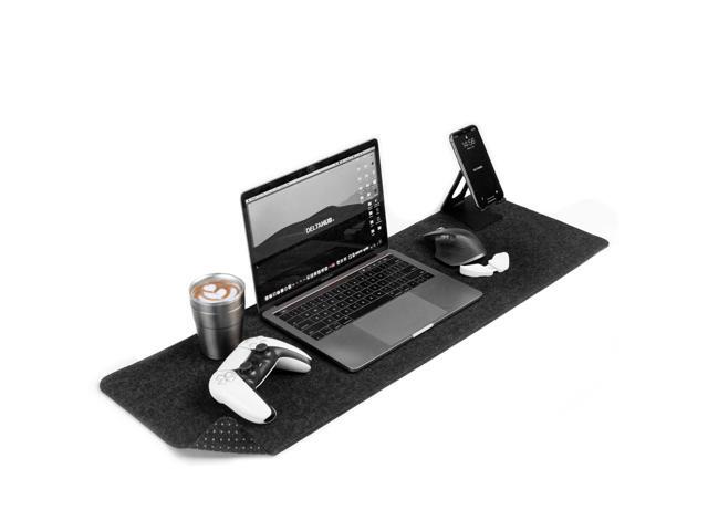 DELTAHUB - Minimalistic Felt Desk Protective Pad, Anti-Fray, Anti-Slip ...