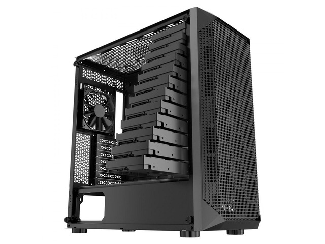 VEVOR PC Gaming Case, Mid-Tower, Computer Case with High-Airflow ...