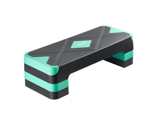 Aerobic Exercise Step Platform Height Adjustable Workout Stepper 4 ...