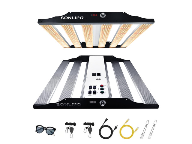 Sunlike Led SPC3500 LED Grow Light 350W, 4x4 ft Coverage with 1464 LEDs Sunlike ...