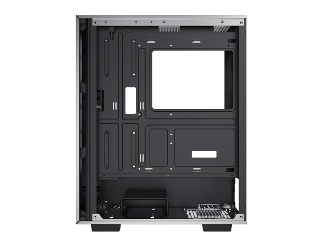 Xigmatek Lux A Shadow Black Pc Case 4pcs Pre Installed Argb Fan Galaxy