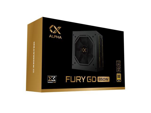 Xigmatek Fury 850w Gold   Full Range   80+gold   Llc D2d & Apfc   12cm 