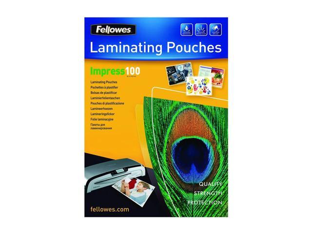 Fellowes Laminating Pouches DIN A4 Glossy 100 Microns 100 Units