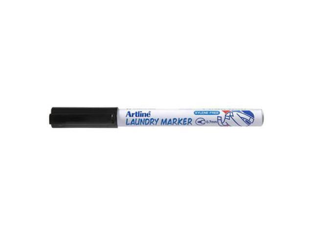  Artline Laundry Marker Black 750, 12 Pack : Artists Markers :  Office Products