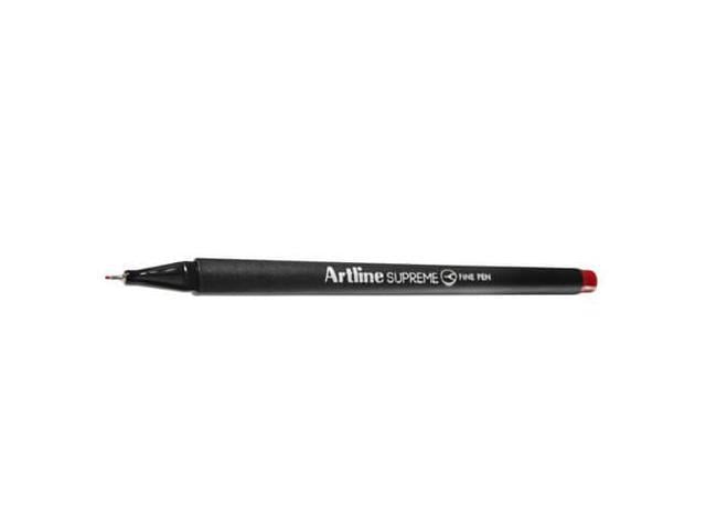 loterij vers Uitschakelen Artline Supreme Fineline Pen 0.4mm (Box of 12) - Red - Newegg.com