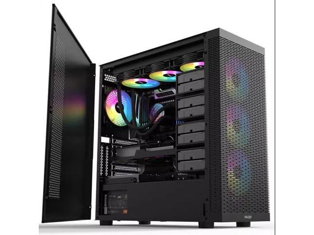 ALAMENGDA BD-2 Airflow Honeycomb E-ATX Full-Tower Case,Multi-HDD Drive ...