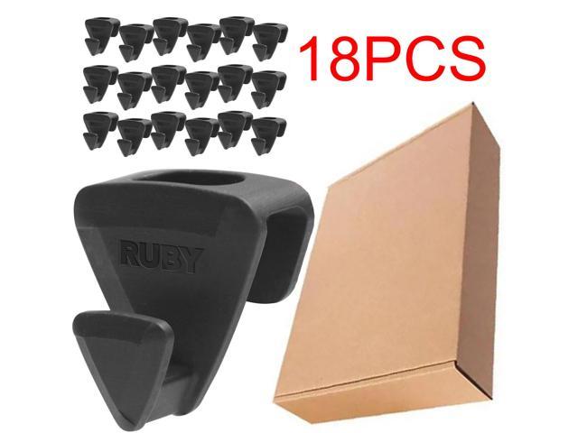 RUBY Space Triangles AS-SEEN-ON-TV, Creates Up to 3X More Closet Space, 12  Pack