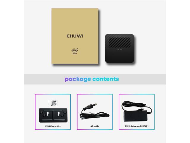 CHUWI LarkBox Pro Mini PC with 6GB RAM 128GB ROM Intel Celeron