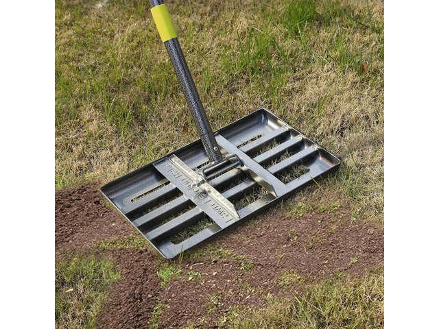 Bottom Rake Plate Lawn Leveling Rake | Levelawn Tool | Level Soil or Dirt Ground Surfaces ...