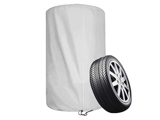 Tire Storage Cover, Seasonal Tire Cover Waterproof Tire Storage Bag for Spare  Tire Jeep,Trailer,RV,SUV,Truck