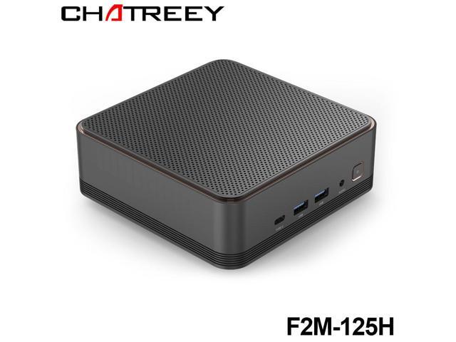 Chatreey Mini PC F2M Desktop Computer intel 14th Gen Core Ultra 5 125H with Intel Arc graphics AI Boost 32G DDR5 RAM 1TB NVMe SSD... 