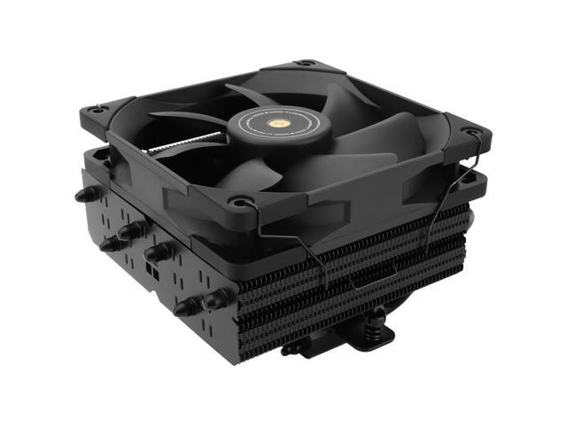 Thermalright SI-100 BLACK CPU Cooler, 6 Heat Pipes, TL-E12B Quiet PWM ...