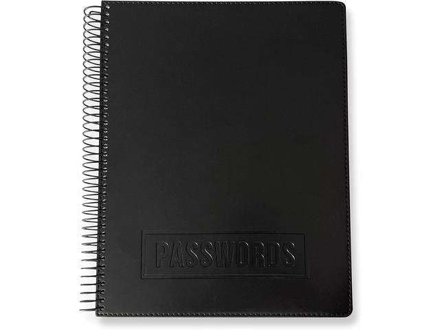 Faux Leather Executive Password Book