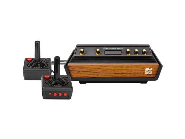 Atari Flashback Console 50th Anniversary Edition, Retro Game Console, Built-in 110 Classic Games, Two Joystick Controllers, HDMI, PLUG & PLAY on HD TV
