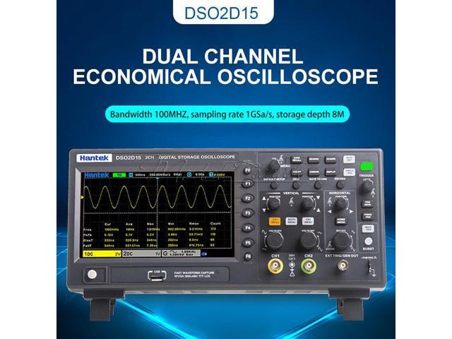 HanTek Digital Oscilloscope DSO2D15 USB Oscilloscope, Multimeter Tester ...