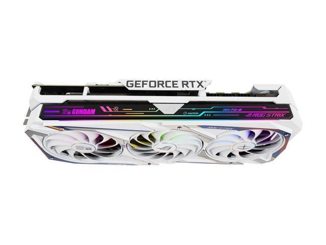 Refurbished: ASUS ROG STRIX RTX 3080 O10G GUNDAM Video Card,10GB