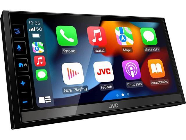 JVC KW-M785BW 2-DIN Car Stereo, Wireless Apple CarPlay/AA, Maestro & SXM Ready - Newegg.com