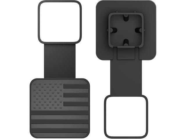 EVerHitch 2" American Black Flag Trailer Hitch Cover Plug For 2 Inch Hitch Receivers - View #5