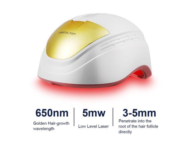 LESCOLTON Hair Growth System, FDA Cleared, 80 Laser Diodes Rechargeable ...