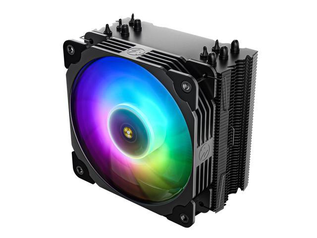 Vetroo V5 CPU Air Cooler with 5 Heat Pipes 120mm PWM Processor Cooler for Intel LGA 1700/1200/115X AMD AM5/AM4 w/Addressable RGB Lights Sync