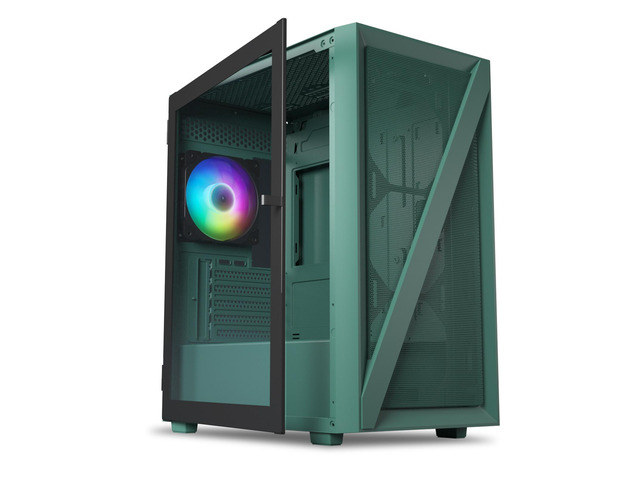 Vetroo M05 Compact Computer Case Micro ATX ITX Type-C Ready Lucency 4mm ...