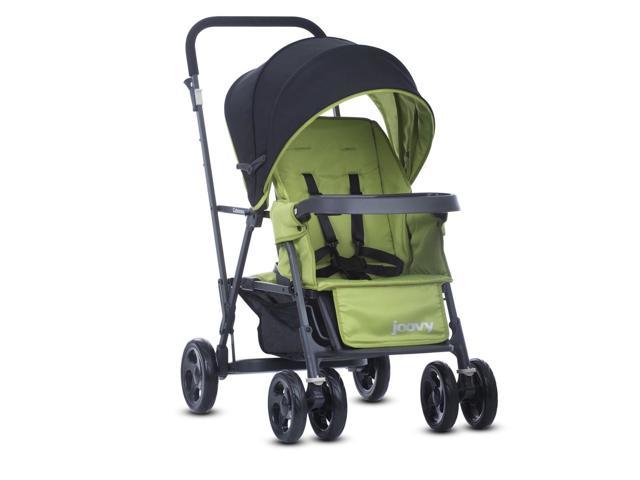 Photo 1 of Joovy Caboose Sit and Stand Tandem Double Stroller, Apple Tree