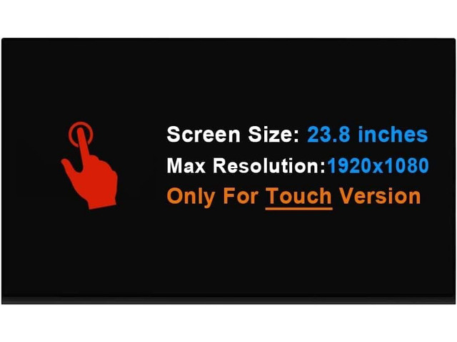 23.8" LED LCD Touch Screen For Dell – LM238WF5 SSG2 – FHD 1920x1080