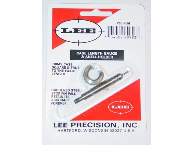 Case Length Gauge with FREE Shell Holder .260 Remington