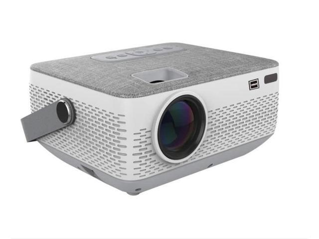 RCA 720p Bluetooth Built-in Battery Home Theater Projector (RPJ402) -  Silver/White