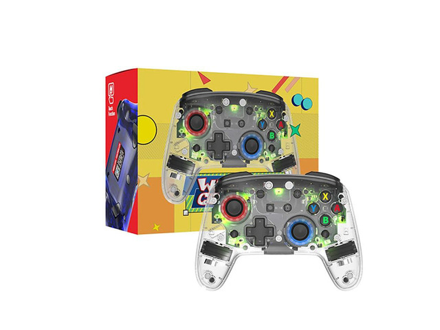 Nintendo Switch Pod Controllers Led Switch Pro Controller Wireless Controller Compatible with Nintendo ...