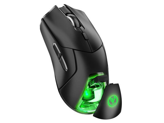 2.4G/Bluetooth Gaming Mouse 4000dpi Multi-color Backlight Game Mouse ...