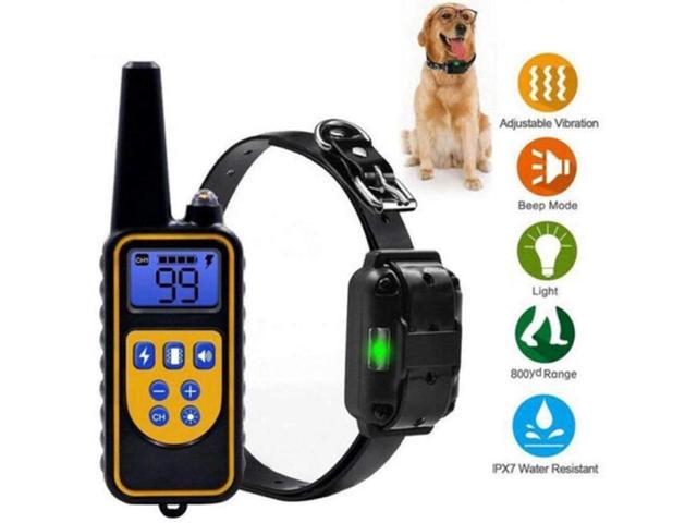 Dog Training Collar - Rechargeable Remote Dog Shock Collars for Small ...