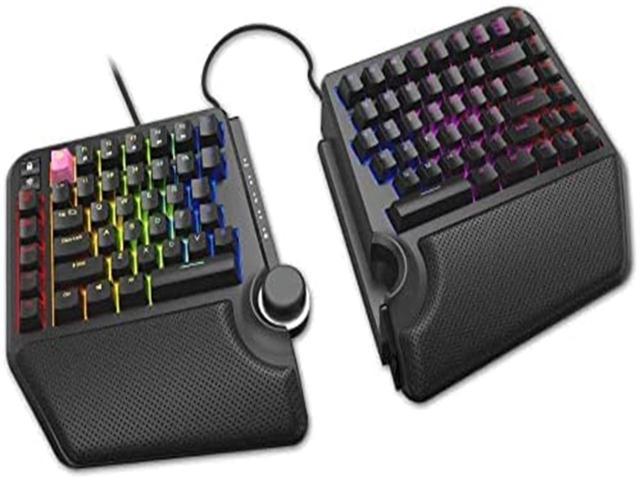 Cloud Nine ErgoTKL Ergonomic Tenkeyless Mechanical Keyboard for PC ...