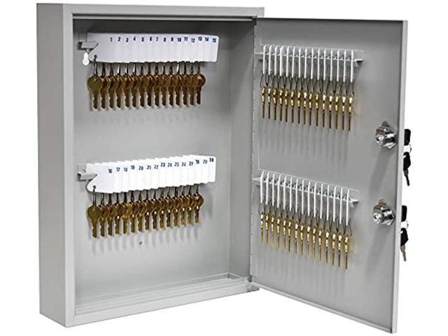 BankSupplies STEELMASTER 60 Key Cabinet | Dual Lock Control Key Box ...