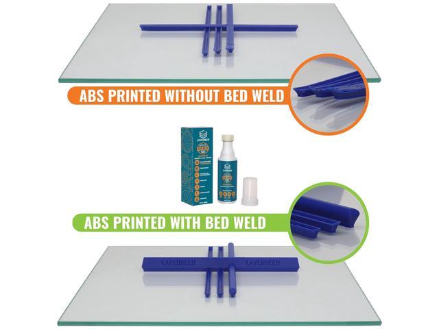  3D Printer Adhesive Glue Provides Strong Grip and Prevents  Warping for PLA, ABS and PETG Filament on Build Plates, 110ml, 3.5 fl oz -  Apply to a Cool 3D Print Bed