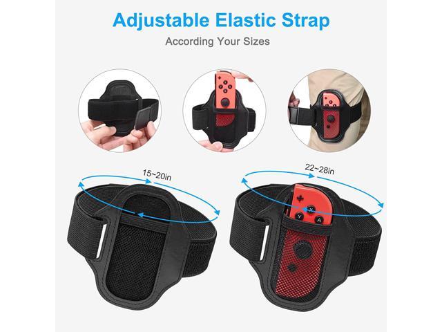  4 Pack Leg Straps For Nintendo Switch Sports Play Soccer/ Switch Ring Fit Adventure