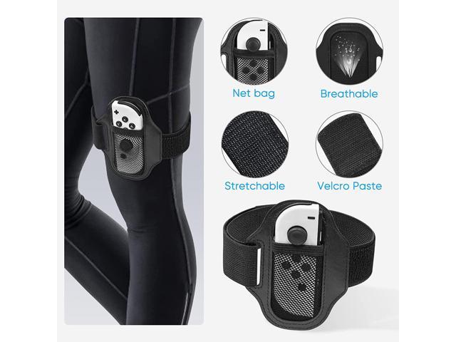 2X for Switch Leg Straps Ring Fit Adventure Leg Adjustable Elastic