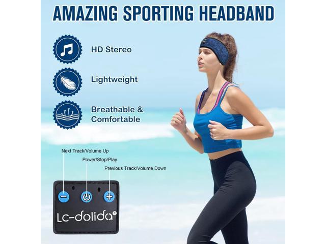 Bluetooth Sleep/Sports Headband with Built-in Headphones. – Uke Tastic