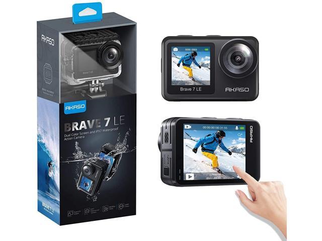 AKASO Brave 7 LE 4K30FPS 20MP WiFi Action Camera 4K Touch Screen EIS 2.0  Remote