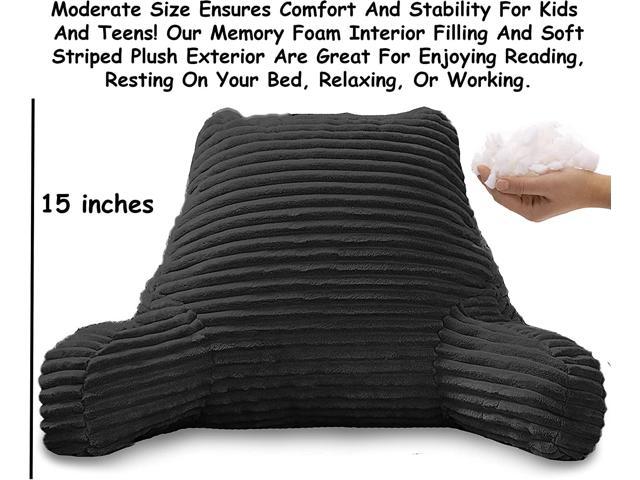 Homie Reading Bed Rest Pillow with Reading Light and Wrist Support