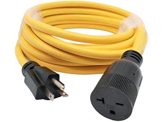 Parkworld 885774 NEMA 6-20 Extension Cord 6-20P to 6-20R (T Blade Female  Also for 6-15R Adapter) 250V, 20A, 5000W (25FT)