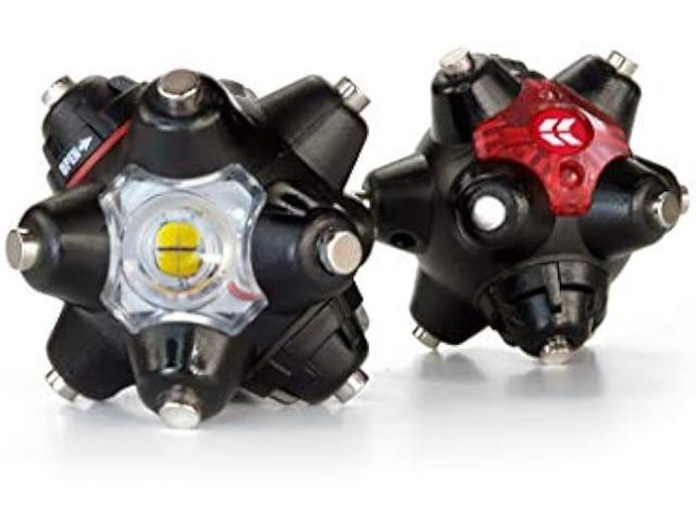 STKR Concepts Light Mine Professional 250 Lumens- Hands Free LED Flashlight,  Red/White, (Model: 107)