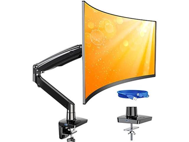 ErGear Ultrawide Monitor Stand Mount with USB, Fits 13-35 Screen with Full  Motion Gas Spring Arm Holds from 4.4lbs to 26.4lbs