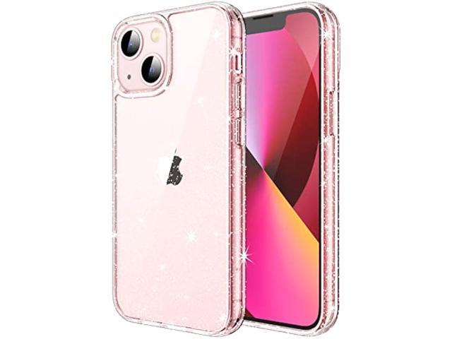 JETech Case for iPhone 13 Pro 6.1-Inch Shockproof Bumper Cover Clear Back