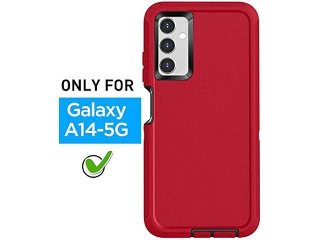  FNTCASE for Samsung Galaxy A14-5G Case: Clear Shockproof  Protective Phone Case with Built-in Screen Protector - Slim Rugged Dual  Layer Full Protection Transparent TPU Case Bumper Cover (Crystal Clear) :  Cell