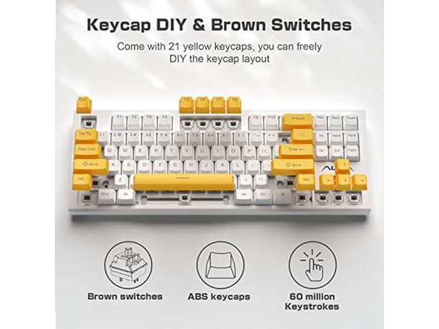 JOMKIZ Gaming Keycaps,132 Keys PBT Keycaps Set Comet XDA Profile Dye  Sublimation Customized Keycap ANSI Layout Keycaps Compatible with Cherry MX